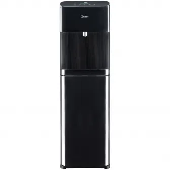 Dozator de apa Midea JL2240S-B, conectare la retea, filtre PAC & UF+C, racire 4L/h, rezervor apa rece 3.6L, incalzire 4 L/h, rezervor apa fierbinte 1L, putere incalzire 420W, putere racire 80W, interval temperatura apa 4-92