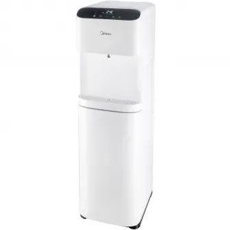 Dozator de apa Midea JL2240S-W, conectare la retea, filtre PAC & UF+C, racire: 4L/h, rezervor apa rece: 3.6L, incalzire: 4 L/h, rezervor apa fierbinte: 1L, putere incalzire 420W, putere racire 80W, interval temperatura apa 4-92