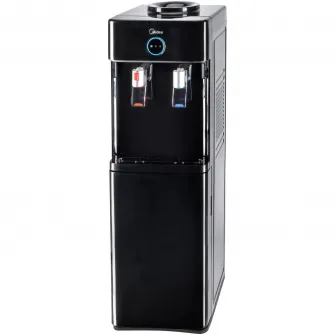 Dozator de apa incarcare superioara Midea YL2436S-B, dozare peste 1.2L/min, rezervor apa rece 2L, rezervor apa calda 0.8L, putere incalzire 420W, putere racire 100W, spatiu de depozitare 35L, bidoane compatibile: 11/15/19 l