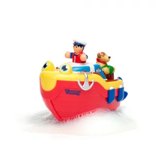 Jucarie de baie WOW Toys - Barca, cu figurina Tommy