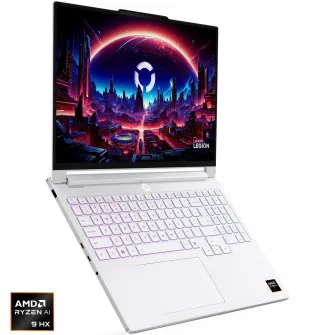 Laptop Gaming Lenovo Legion 7 16AGP11 cu procesor AMD Ryzen™ AI 9 HX 470 pana la 5.2GHz, 16