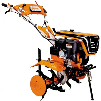 Motocultor pe benzina Ruris 732K, putere maxim 8.5 CP, 208 CC, 4 timpi, 2 + 1 viteze, latime lucru 560 - 830 mm, adancime lucru maxim 340 mm, contine: roti cauciuc 5.00-8 + freze