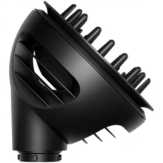 Ondulator multistyler Dyson HS08 Airwrap i.d.™, cu difuzor, conexiune Bluetooth®, 3 trepte de viteza, 3 trepte de temperatura, Amber silk / Pink champagne