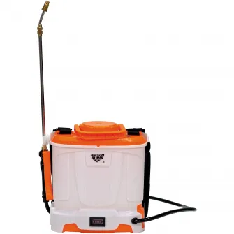 Pompa electrica de stropit cu presiune pe acumulator Ruris RSE 500, acumulator 12V 1.3 Ah, rezervor tip rucsac 5 L, lance metalica, include: acumulator + incarcator