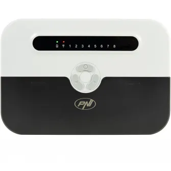 Programator inteligent pentru irigare PNI SWI280 Wi-Fi, 8 zone, control Tuya Smart, compatibil Amazon Alexa/Google Home