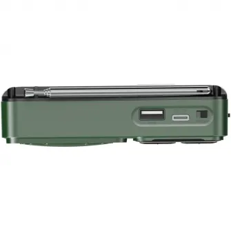Radio portabil AKAI APR-300,FM, Bluetooth ,USB, Verde