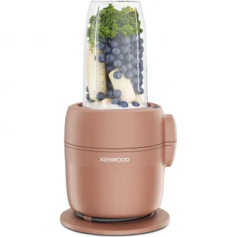 Robot de bucatarie compact KENWOOD MultiPro Go FDP23.380RD, 650W, vas 1.3L, blender 600 ml, 2 trepte viteza, functie 360 Express Serve pentru feliere/razuire nelimitata, portocaliu