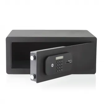 Seif cu amprenta pentru birou Yale YLFB/200/EB1, otel, memorie 100 amprente, 200x480x350 mm
