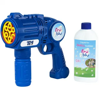 Set baloane de sapun Fru Blu - Bubble Shooter, cu solutie baloane 400 ml