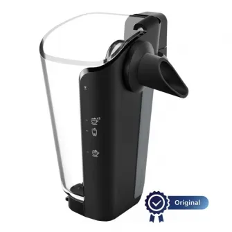 Spumator de lapte Philips LatteGo CA6708/20, 2 bucati fara tuburi sau piese ascunse, curatare rapida, lavabil in masina de spalat vase, capac de depozitare
