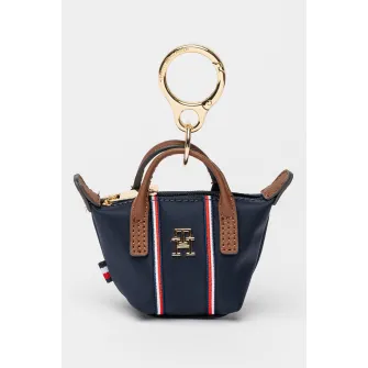 Tommy Hilfiger, Breloc in forma de geanta, Rosu, Maro, Bleumarin