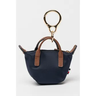 Tommy Hilfiger, Breloc in forma de geanta, Rosu, Maro, Bleumarin
