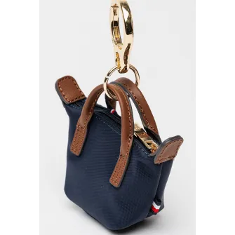Tommy Hilfiger, Breloc in forma de geanta, Rosu, Maro, Bleumarin