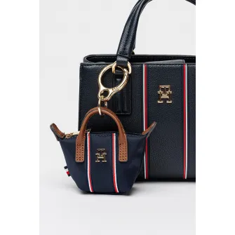 Tommy Hilfiger, Breloc in forma de geanta, Rosu, Maro, Bleumarin