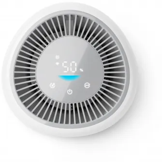 Umidificator de aer Philips HU4210/00 seria 4000, Umidificare igienica prin NanoCloud, Fara praf alb sau urme umede, pana la 44 m2 cu 300 ml/h, rezervor apa 3,5 l, Consum redus de energie, Aromaterapie, compatibil cu Air+, culoare: alb