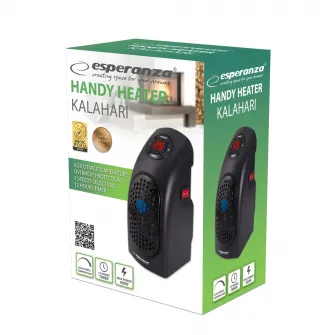 Aeroterma Esperanza EHH007 Kalahari, negru