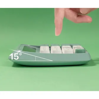 Calculator 12 dig Retro M36 gri Deli