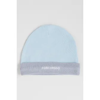 Converse, Set de body-uri, botosei si caciula cu logo - 3 piese, Albastru deschis, 74-80 CM