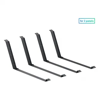 Set 2 suport panouri solare Anker Solix pentru acoperisuri plane si gradina