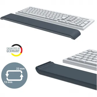 Suport ergonomic Leitz Ergo, pentru tastatura, gri-carbune