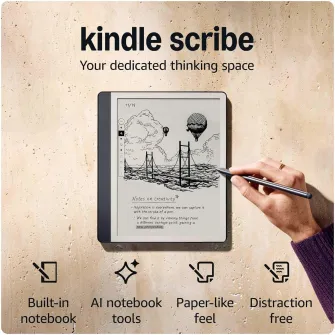 eBook Reader Amazon Kindle Scribe 2024, 16GB, Premium Pen, Display 10.2