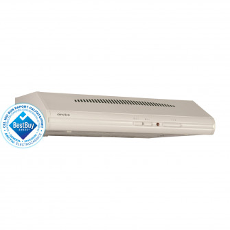 Hota traditionala Arctic AH62, Putere de absorbtie 365 mc/h, 2 motoare, 60 cm, Alb