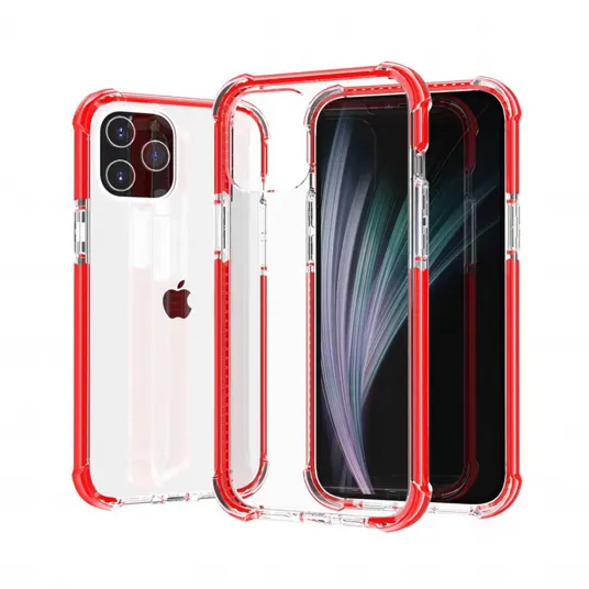 Husa de protectie Cover Hard X-Fitted Defender Air pentru iPhone 12 Mini, Rosu