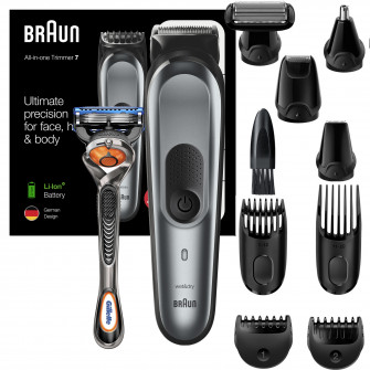Aparat pentru tuns si ingrijirea barbii Braun MGK7221 W