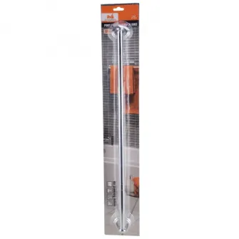 Port prosop simplu Evosanitary 671083, alama cromata, 600x70 mm