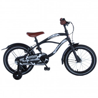 Bicicleta Volare Black Cruiser pentru baieti, 16 inch,