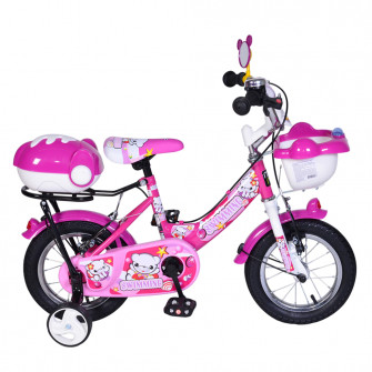 Bicicleta pentru copii cu roti ajutatoare 12inch Swimmi