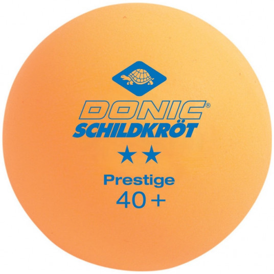 Set 3 Mingi Tenis De Masa Donic Schildkrot Prestige 2 Stele Portocaliu