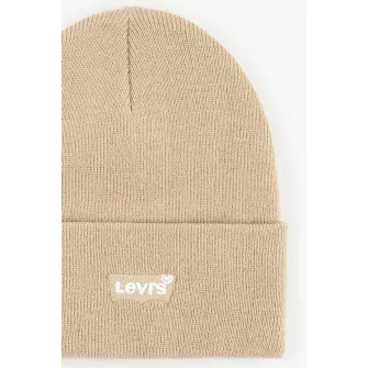 Levis, Caciula plisata cu logo brodat, Maro nisip
