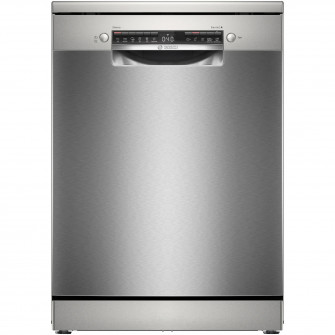 Masina de spalat vase Bosch SMS4HVI02E, 14 seturi, 6 programe, Home Connect, AquaStop, Clasa D, 60 cm, Inox antiamprenta