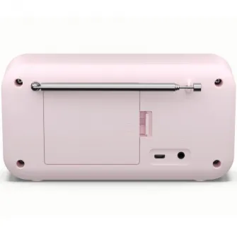 Radio portabil digital Sharp Tokyo, DAB+, FM RDS, Bluetooth, Roz