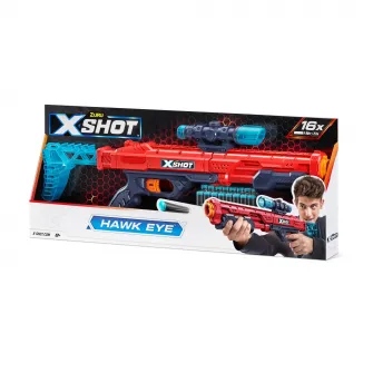 Blaster X-Shot - Excel Hawk Eye, 16 proiectile