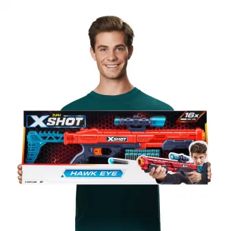 Blaster X-Shot - Excel Hawk Eye, 16 proiectile