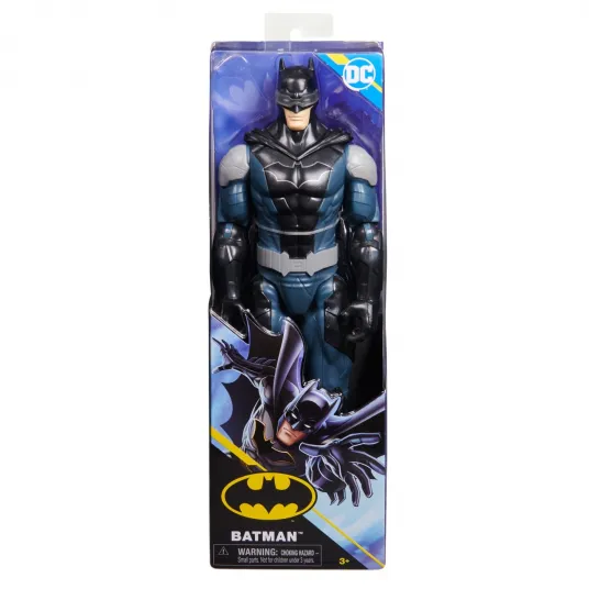 Figurina Batman, in costum albastru, 30 cm