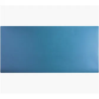Mapa de birou Exacompta BeeBlue, 40x80 cm, Piele PU, 2 fete, Turquoise-Sofran