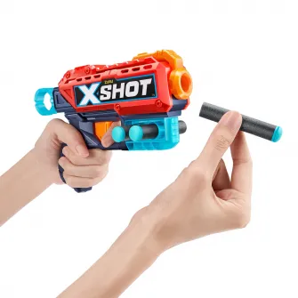 Set 2 blastere X-Shot - Excel Kickback, 8 proiectile