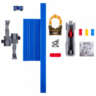 Set de joaca Metal Machines - Road Rampage, cu pista