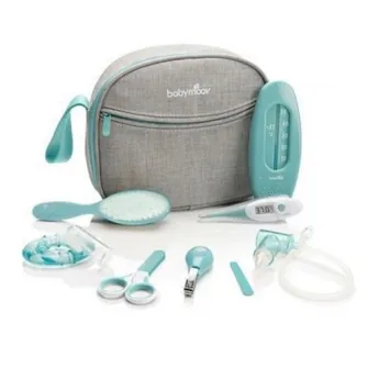 Set pentru ingrijire bebelusi Babymoov, 9 piese, Aqua