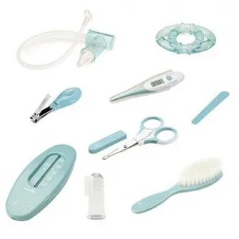 Set pentru ingrijire bebelusi Babymoov, 9 piese, Aqua