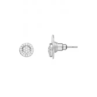 U.S. Polo Assn., Cercei decorati cu cristale zirconia, Argintiu
