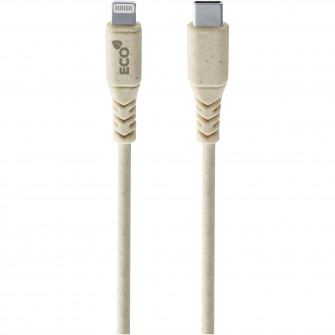 Cablu Date Cellularline, Become ECO USB-C la Lightning MFI 120cm