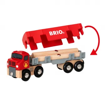 Masinuta Brio - Camion cu cherestea