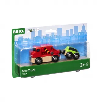 Set 2 masinute Brio - Camionul de tractare