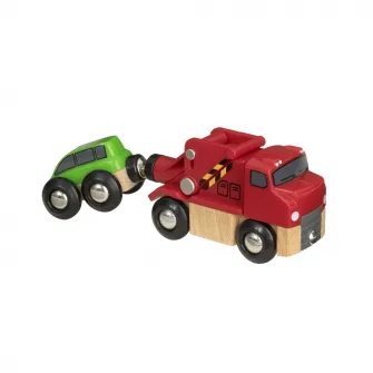 Set 2 masinute Brio - Camionul de tractare