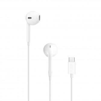 Casti Apple EarPods, USB-C, White