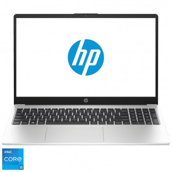 Laptop HP 250 G10 cu procesor Intel® Core™ i5-1334U pana la 4.6GHz, 15.6'', Full HD, IPS, 16GB DDR4 RAM, 1TB SSD, Intel® Iris® Xᵉ Graphics, No OS, Turbo silver